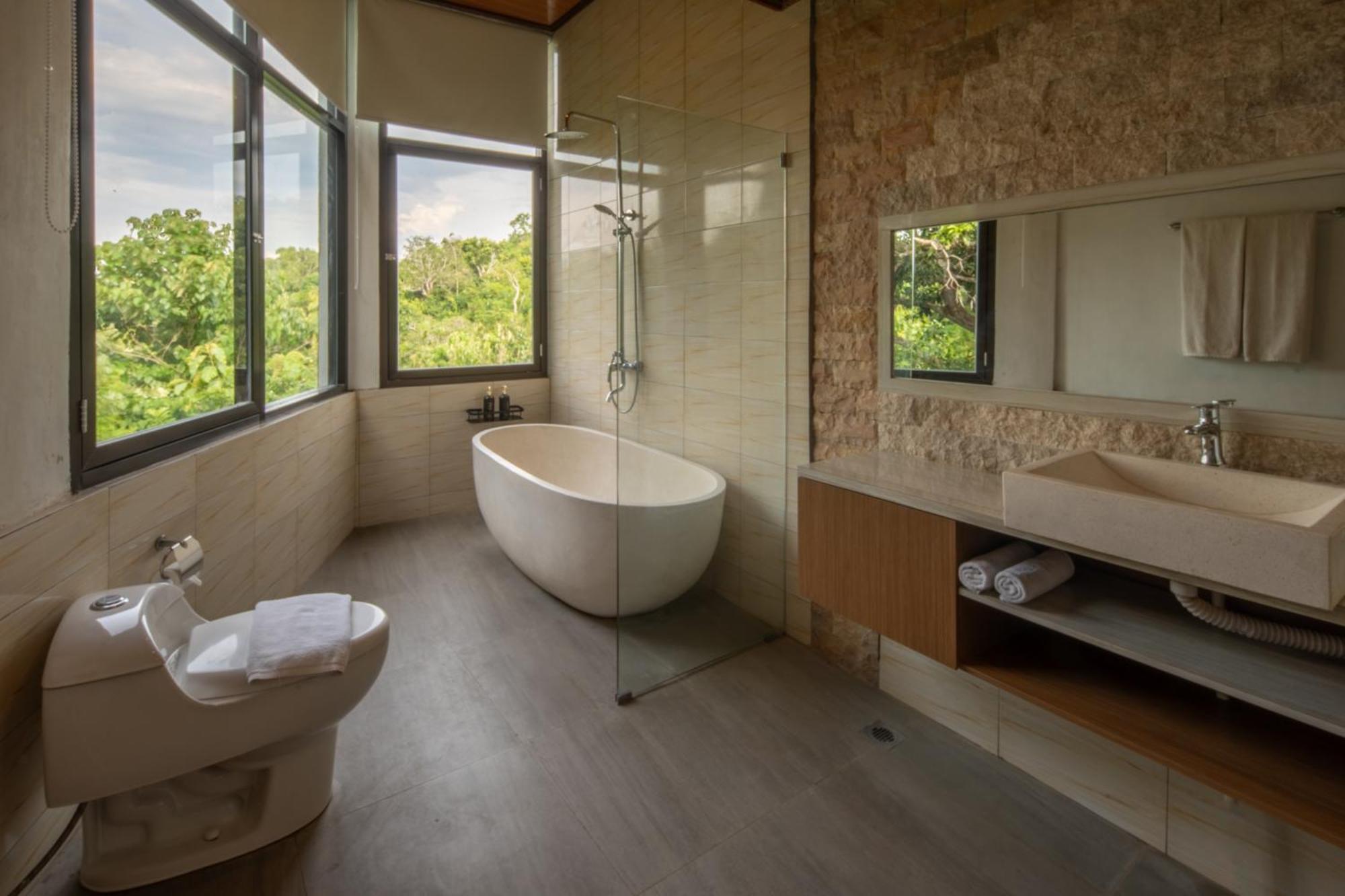 Abasan Hill Hotel And Spa Toyapakeh Exteriör bild