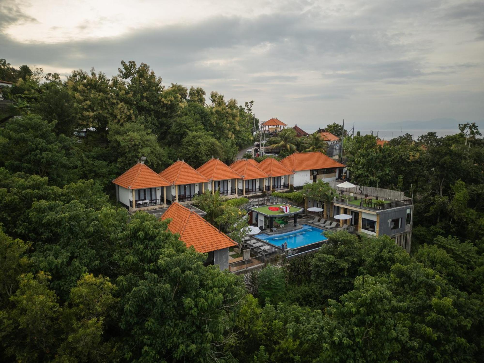Abasan Hill Hotel And Spa Toyapakeh Exteriör bild